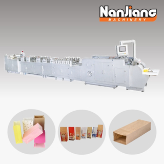 Máquina para fabricar bolsas de papel con alimentación de hojas HD-180