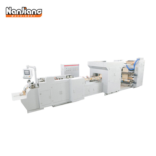 Máquina para fabricar bolsas de papel SOS con alimentación por rollo HD-200